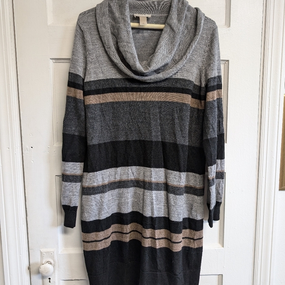 Loft sweater tunic dress - Picture 1 of 3